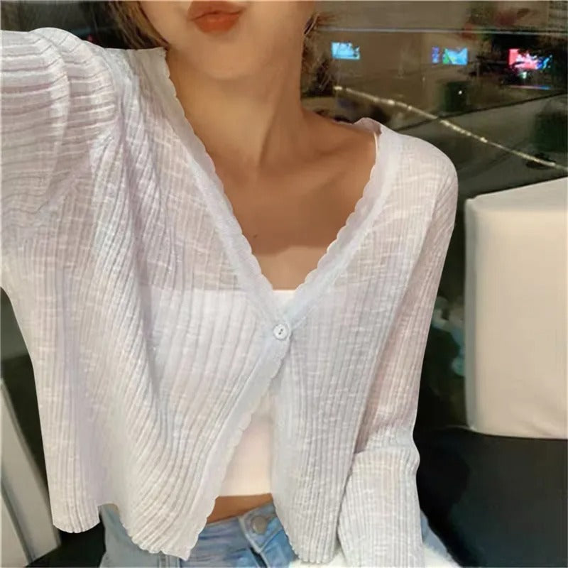 Lightweight Open Cardigan for Women
