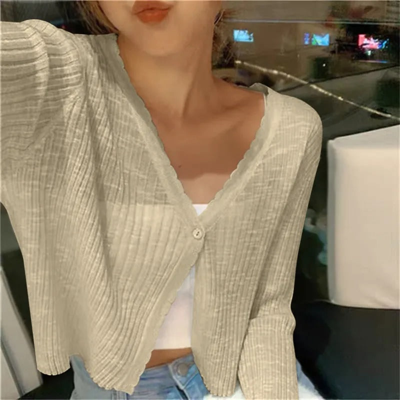 Lightweight Open Cardigan for Women