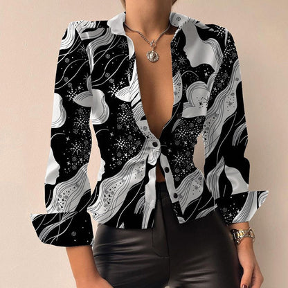 Ladies Classic Long Sleeve Blouse