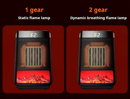 Efficient Electric Space Heater for Warm Large Areas