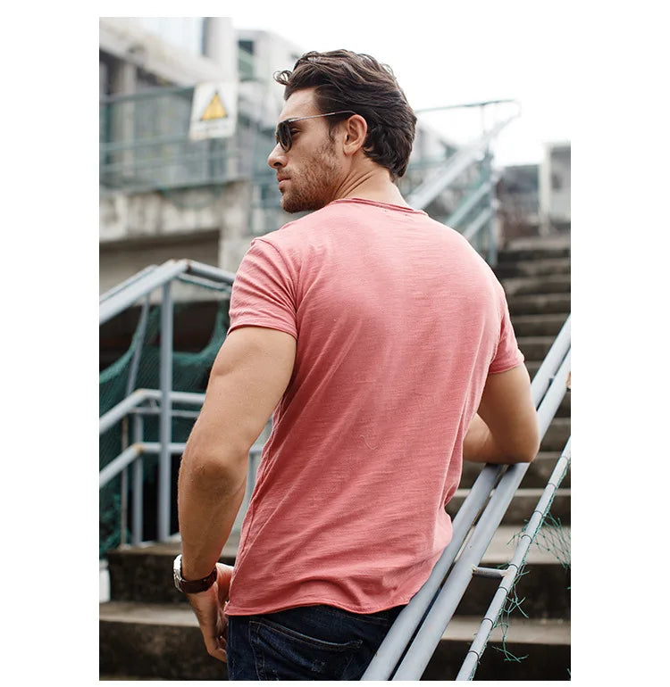 Men's Breathing Casual Fit Summer T-Shirt