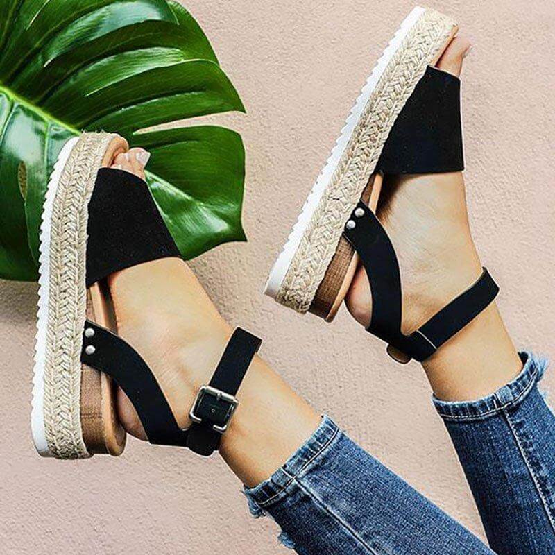 Comfortable Womens Flat Beach Sandals - Luxivelle