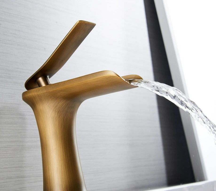 Luxury Bathroom Faucet - Sleek Contemporary Design