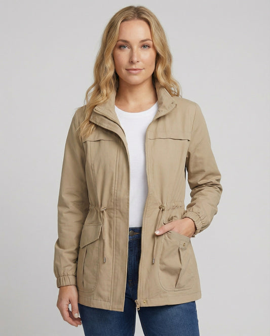 Breathable Short Sleeve Summer Coat for Women - Luxivelle