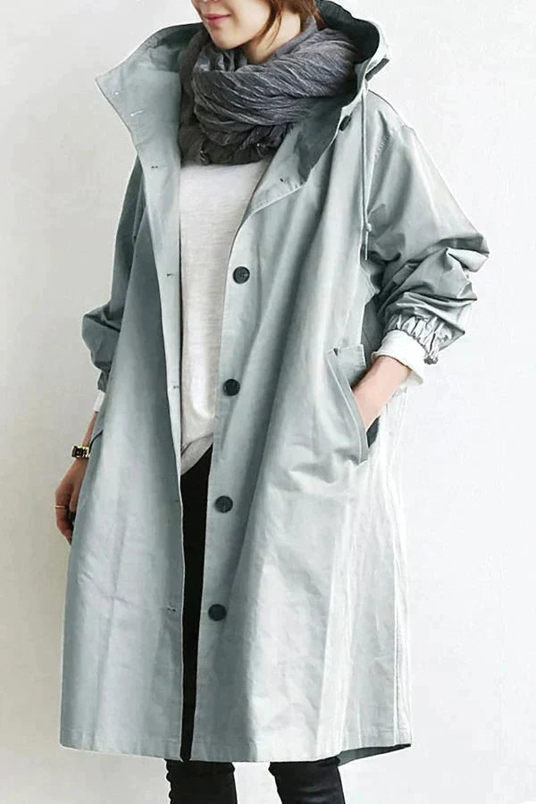 Large Waterproof Women's Raincoat