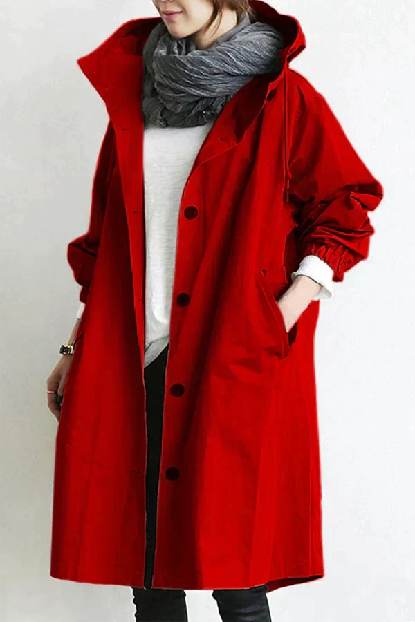 Large Waterproof Women's Raincoat
