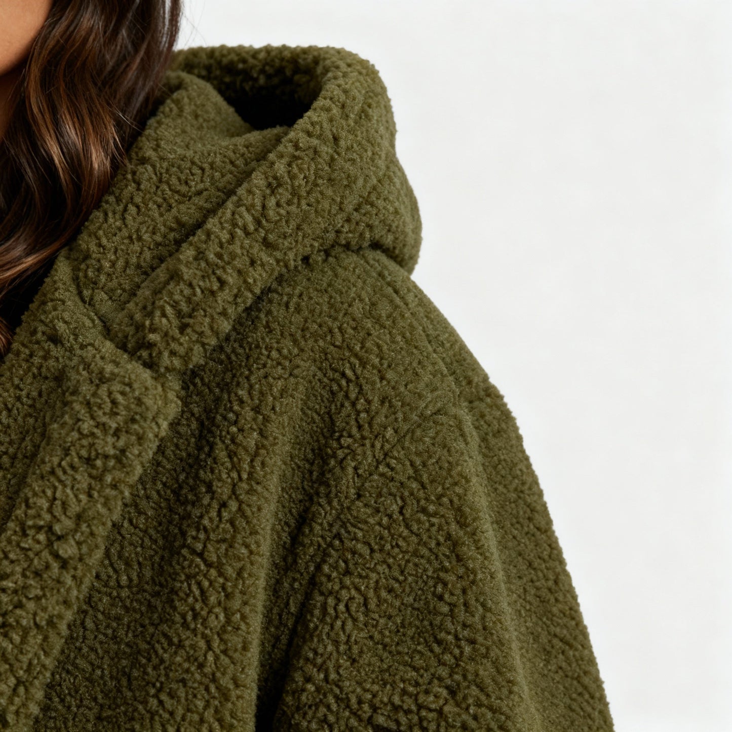 Warm Faux Fur Parka Coat for Women
