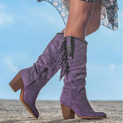 Classic Western Women's Ankle Boots