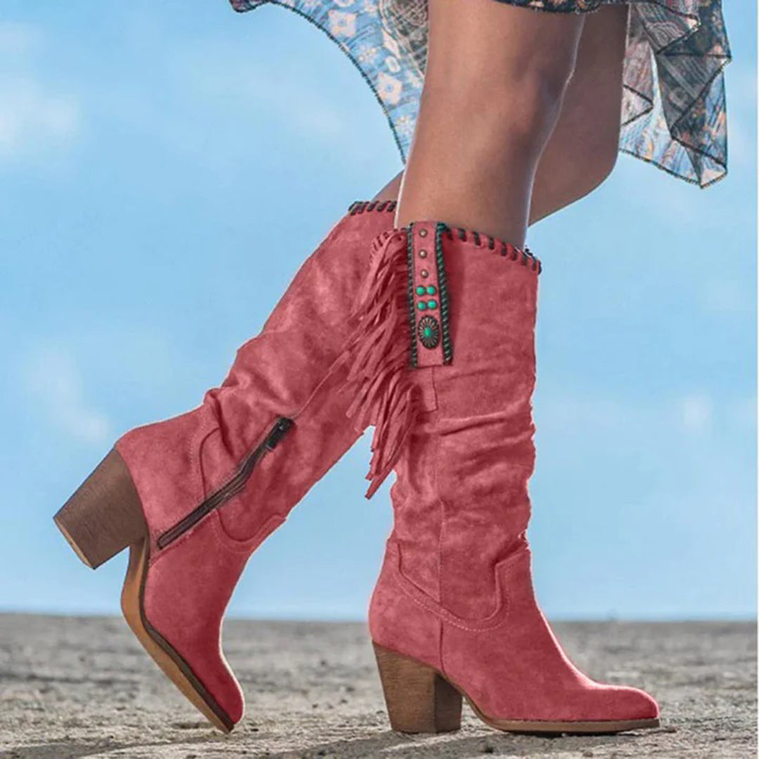 Classic Western Women's Ankle Boots