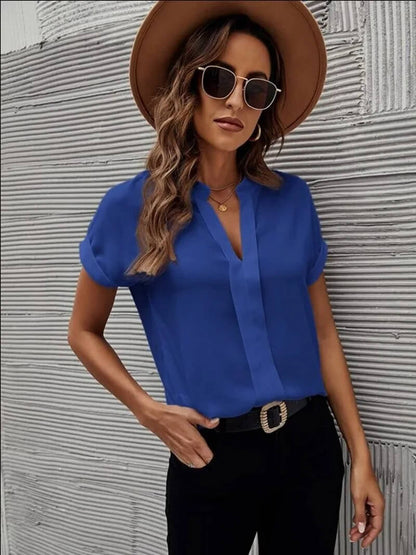 Julia | Casual Lightweight Summer Blouse