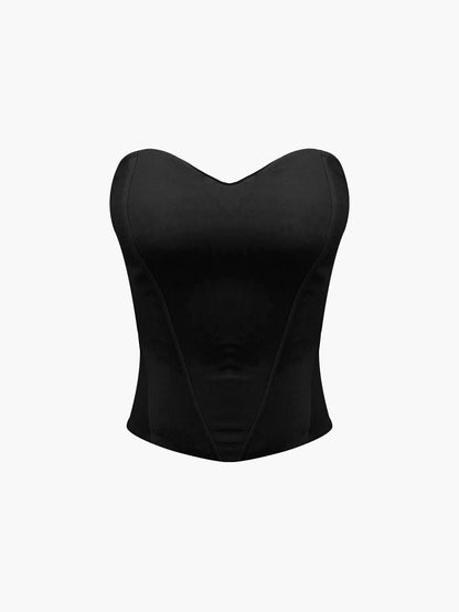 Heidi | Stylish Heart Shaped Neck Corset Top