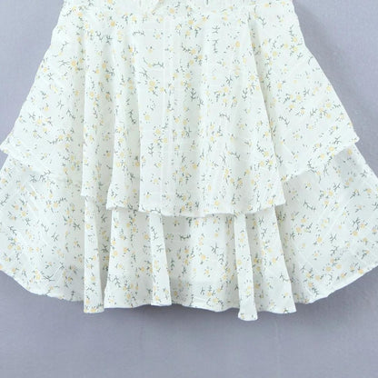 Heidi | Eyelet embroidery mini dress