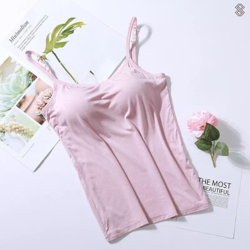 Juliane | Comfortable Built In Bra Tank Top