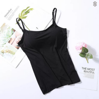 Juliane | Comfortable Built In Bra Tank Top