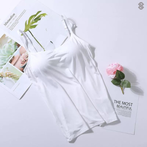 Juliane | Comfortable Built In Bra Tank Top