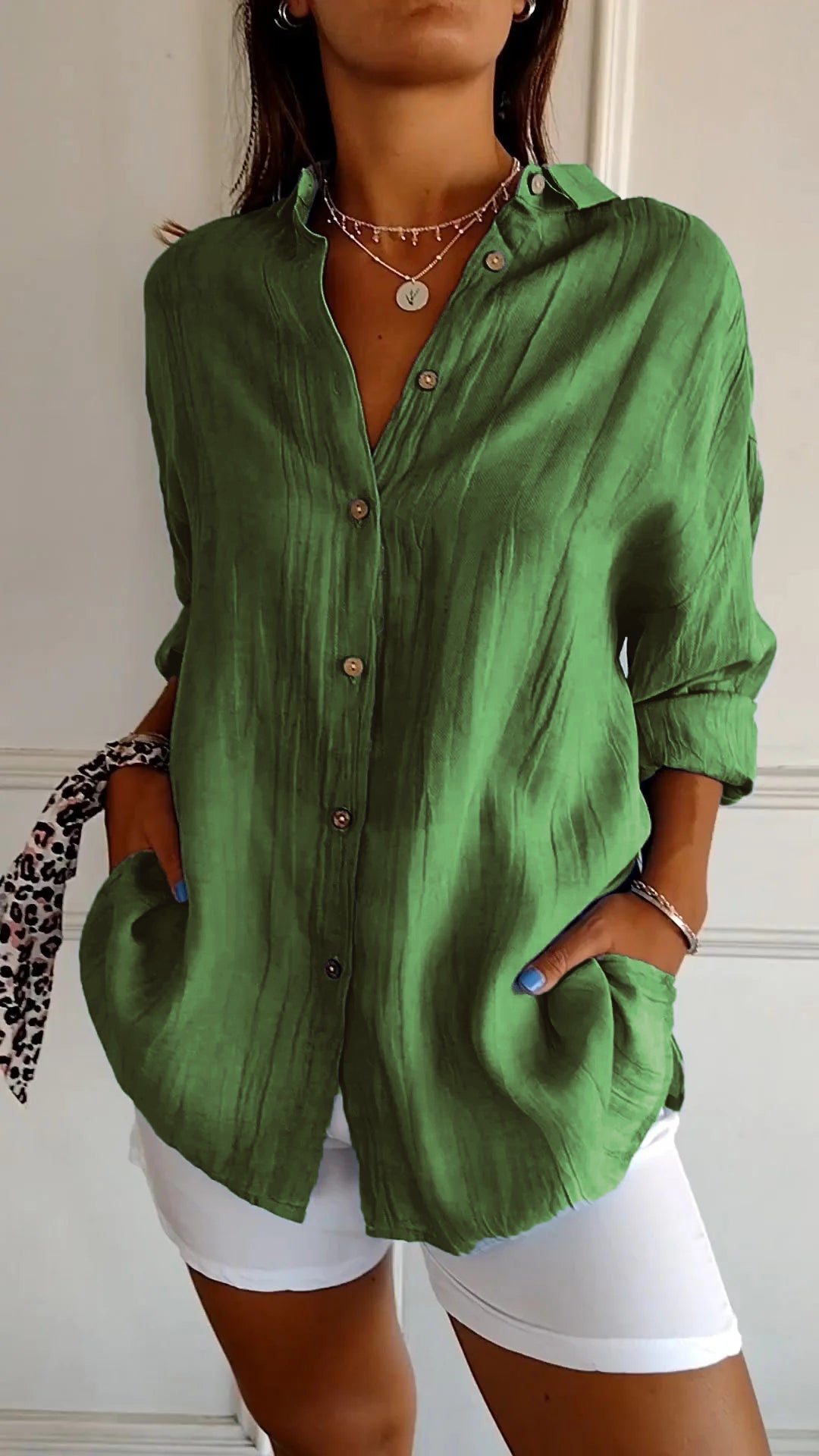 Katharina | Loose Fit Button Down Shirt