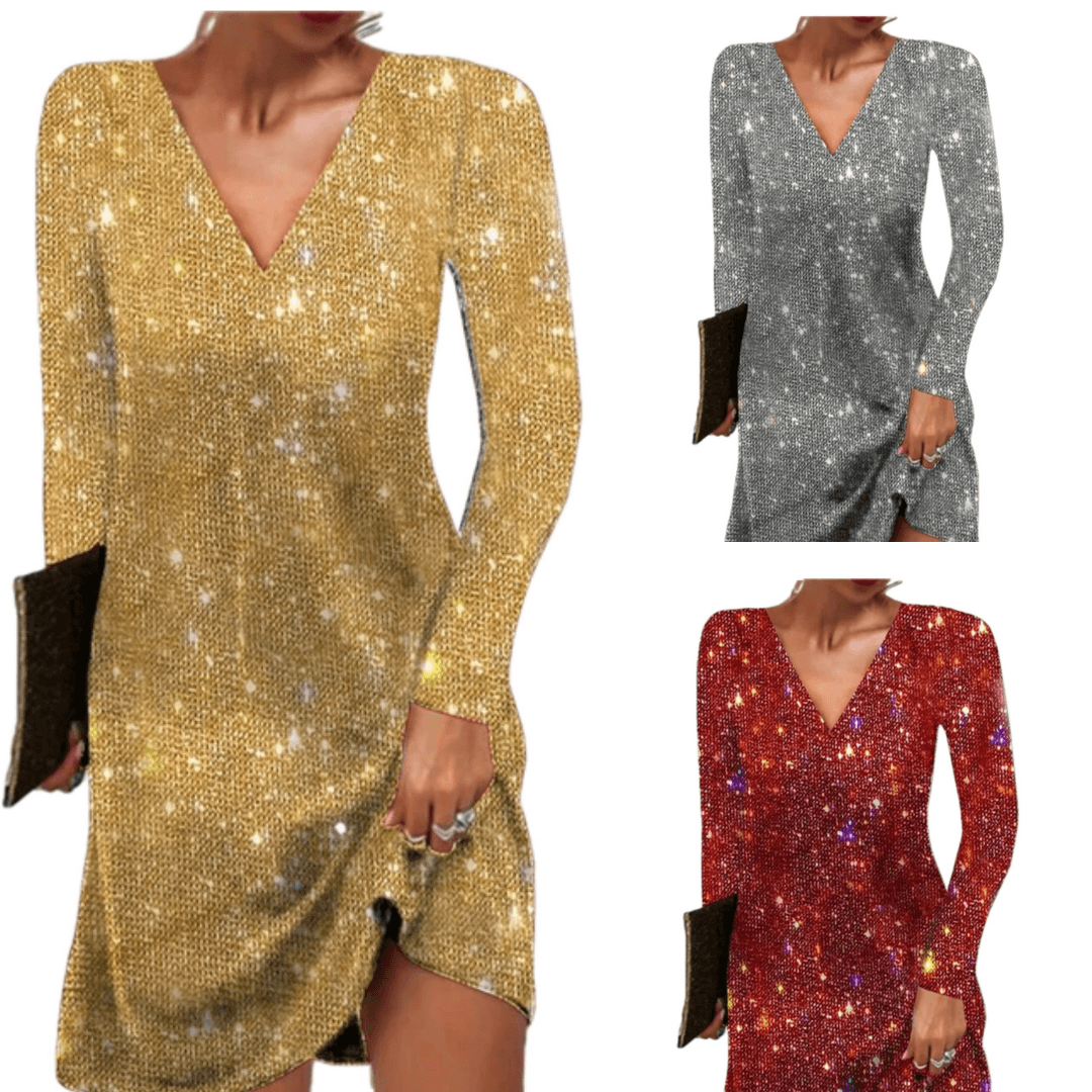 Hannah | Sequin Cocktail Dress