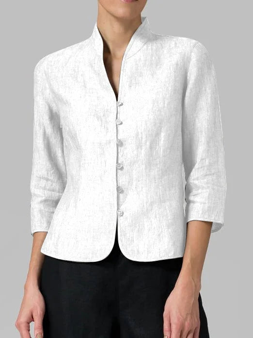 Martina | Elegant Long Sleeve Blouse