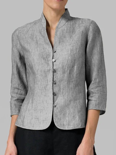 Martina | Elegant Long Sleeve Blouse