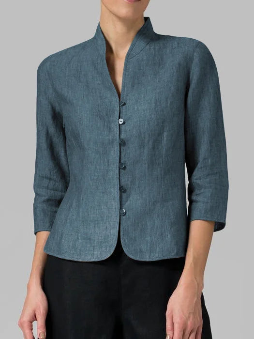 Martina | Elegant Long Sleeve Blouse