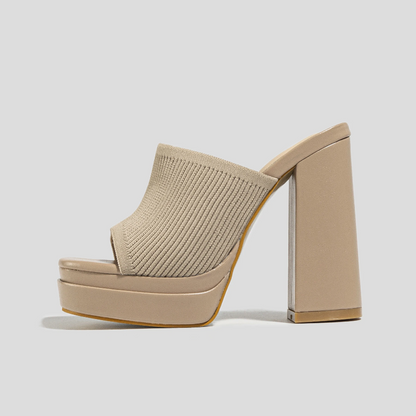 Elevated Block Heel Sandals