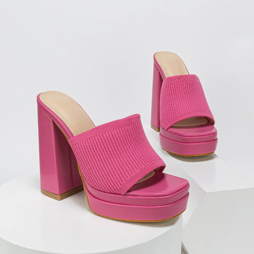 Elevated Block Heel Sandals