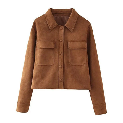 Helena | Comfortable & Timeless Suede Jacket 5