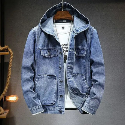 Reynan | Hooded Denim Jacket