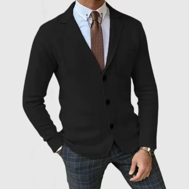 Classic Fit One Button Men's Blazer Jacket