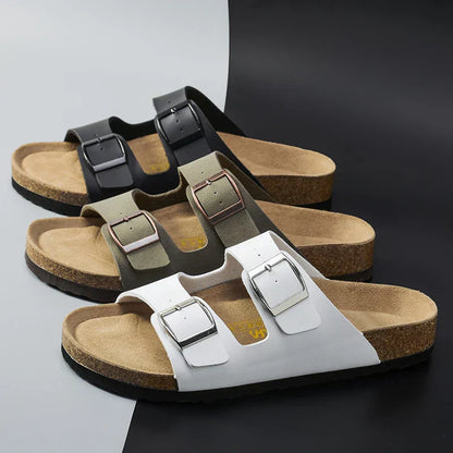 Men's Sandals - Adjustable Leather Comfort-2