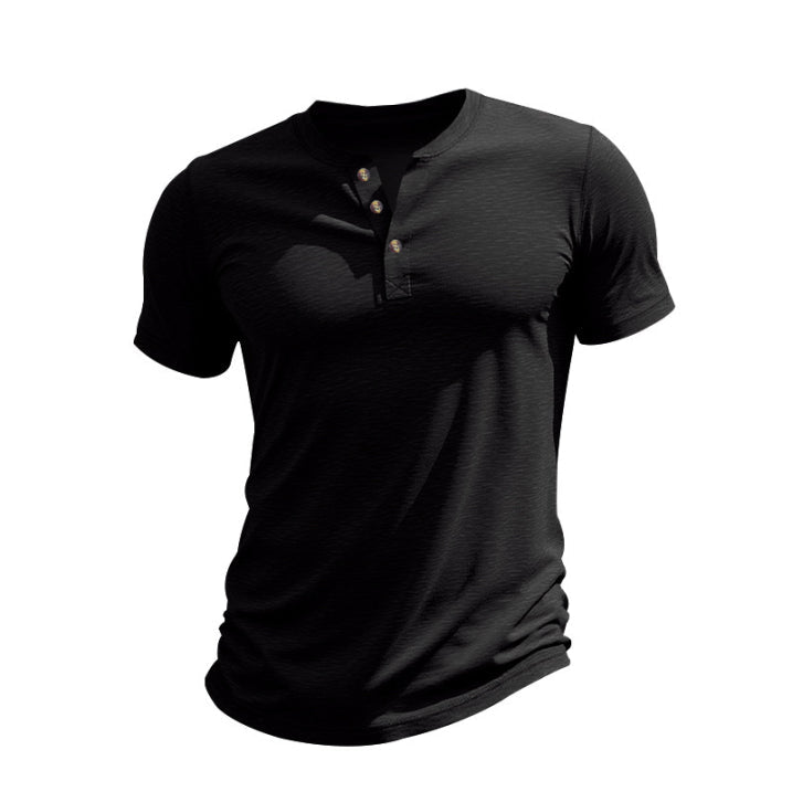 Classic Fit Crew Neck Tee Shirt - Luxivelle