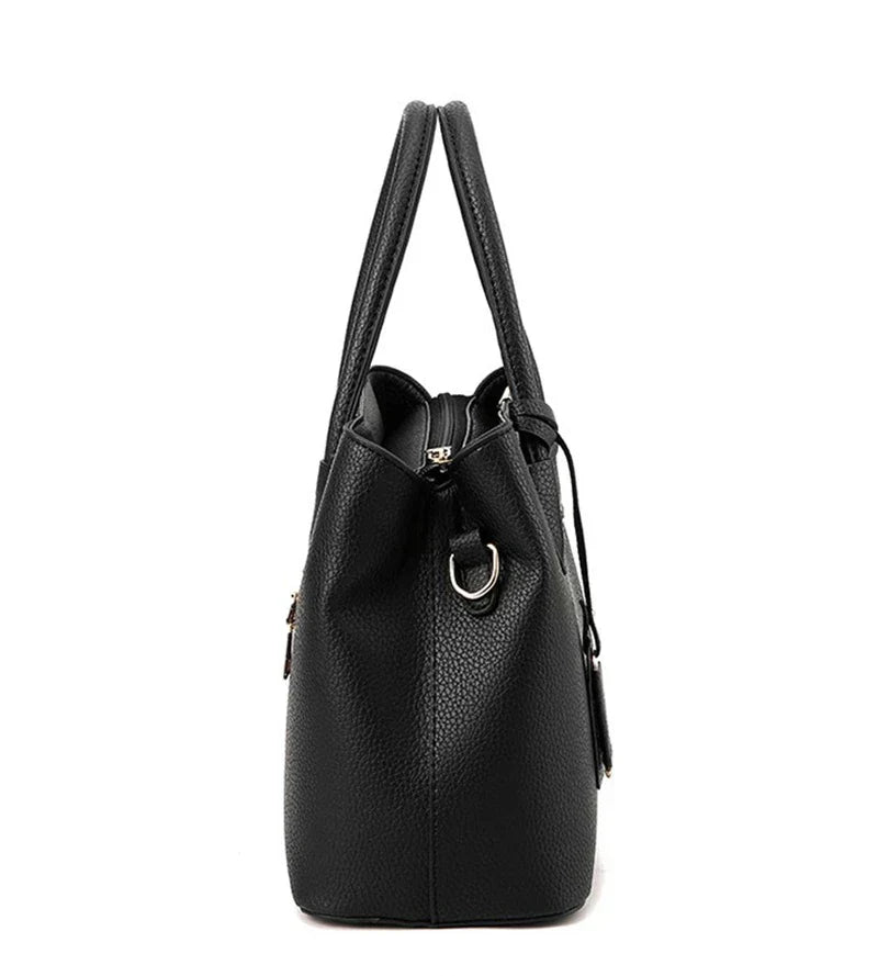 Fashionable Faux Leather Crossbody Bag