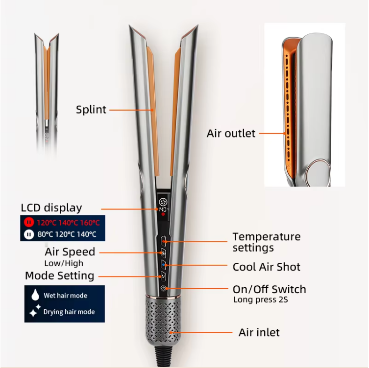 Easy Style Hair Dryer Straightener Combo
