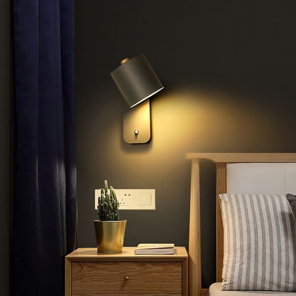Stylish LED Indoor Wall Lamp with Switch