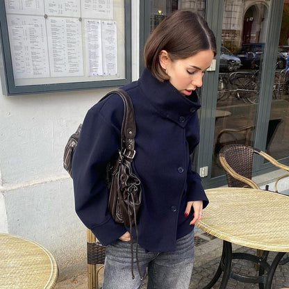 Classic Double Breasted Women's Coat