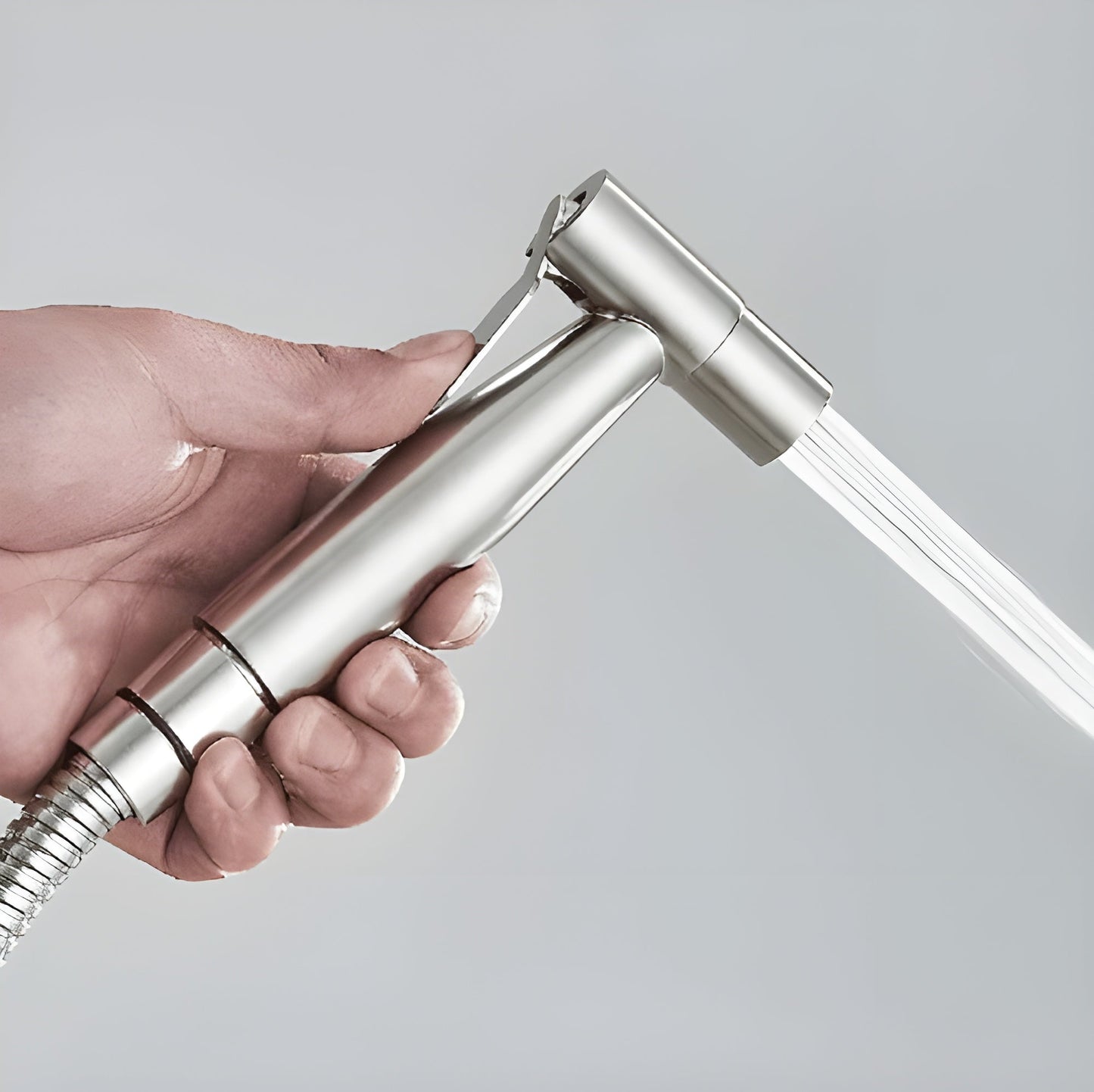 Luxury Stainless Steel Toilet Sprayer – Clean Handheld Shower