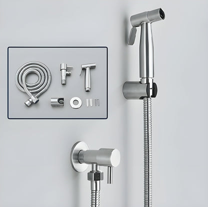 Luxury Stainless Steel Toilet Sprayer – Clean Handheld Shower