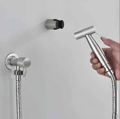 Luxury Stainless Steel Toilet Sprayer – Clean Handheld Shower