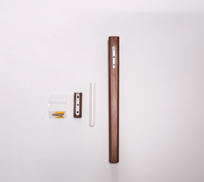 Natural Wooden Wall Vase for Flowers
