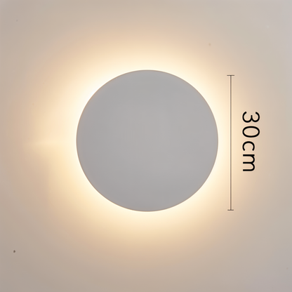 Sleek Round LED Wall Lamp