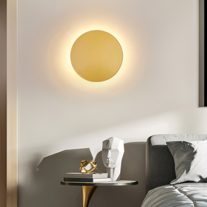 Sleek Round LED Wall Lamp