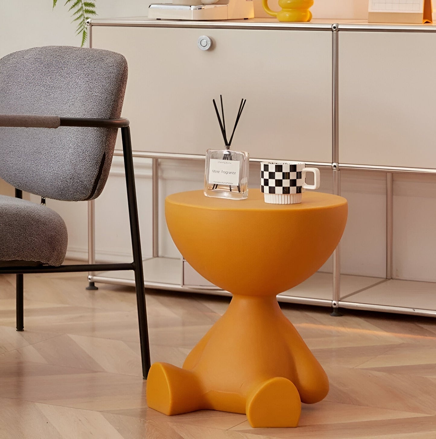 Elegant Circular Coffee Table for Living Room Decor