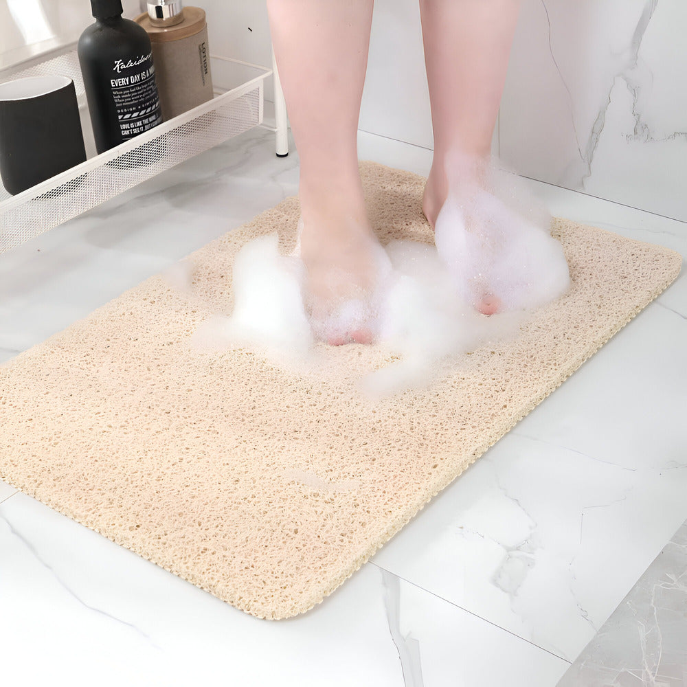 Soft Grip Shower Mat – Gentle Anti-Slip Bathroom Floor - Luxivelle