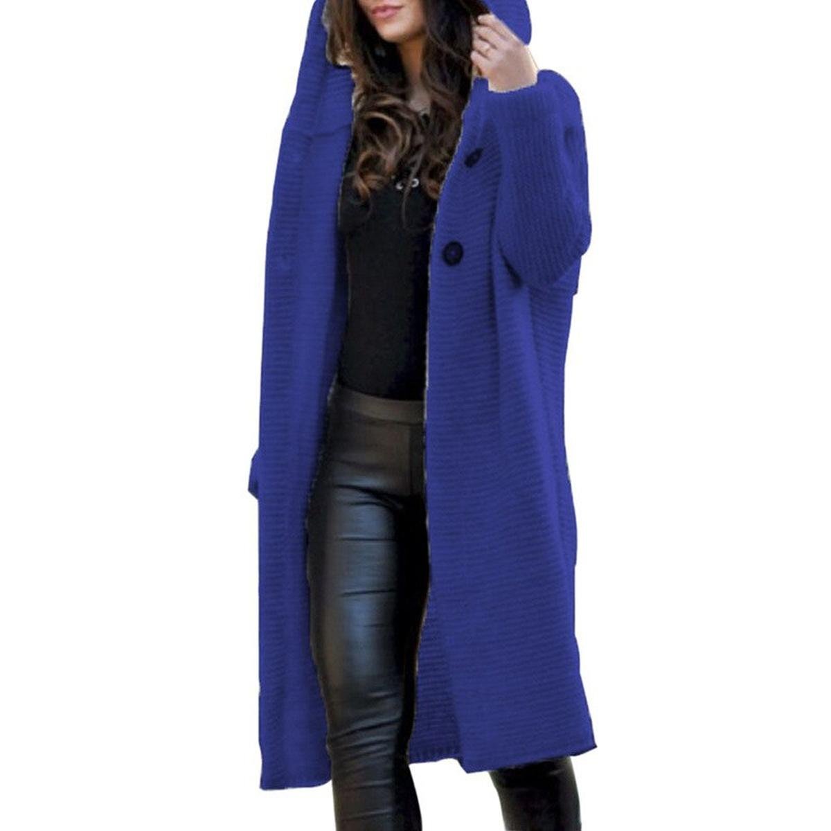 Cozy Oversized Open Front Cardigan for Ladies