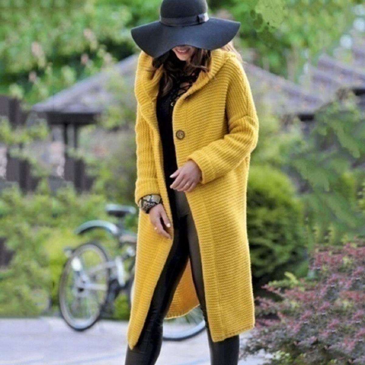 Cozy Oversized Open Front Cardigan for Ladies