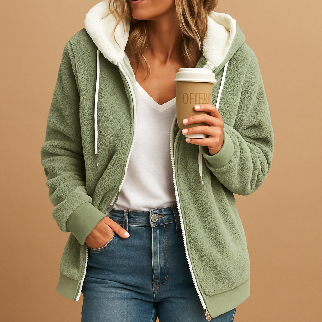 Warm Fleece Hoodie for Women