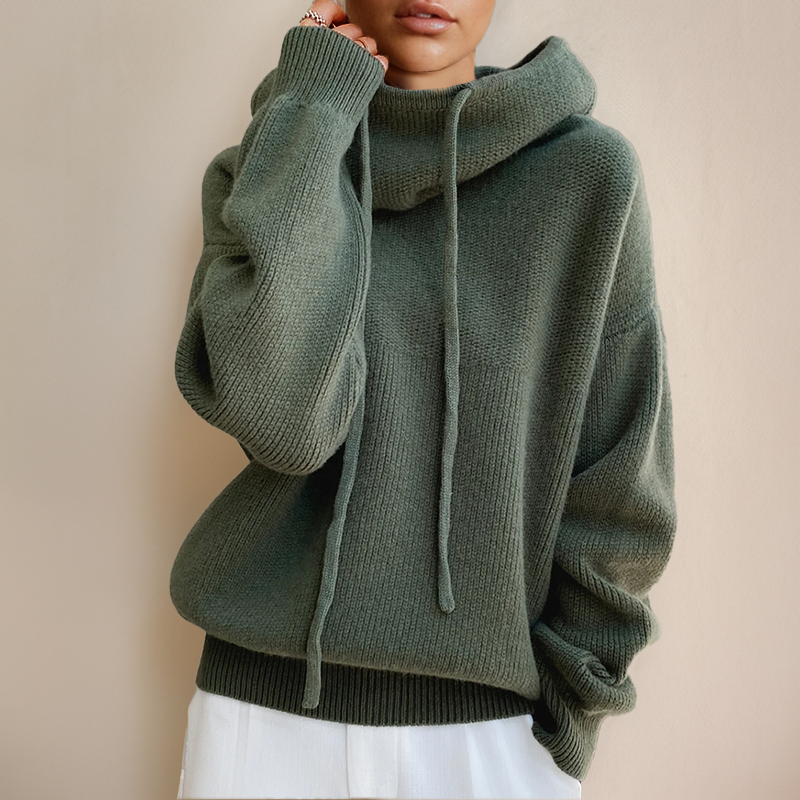 Casual Women's Hoodie with Oversized Fit - Luxivelle