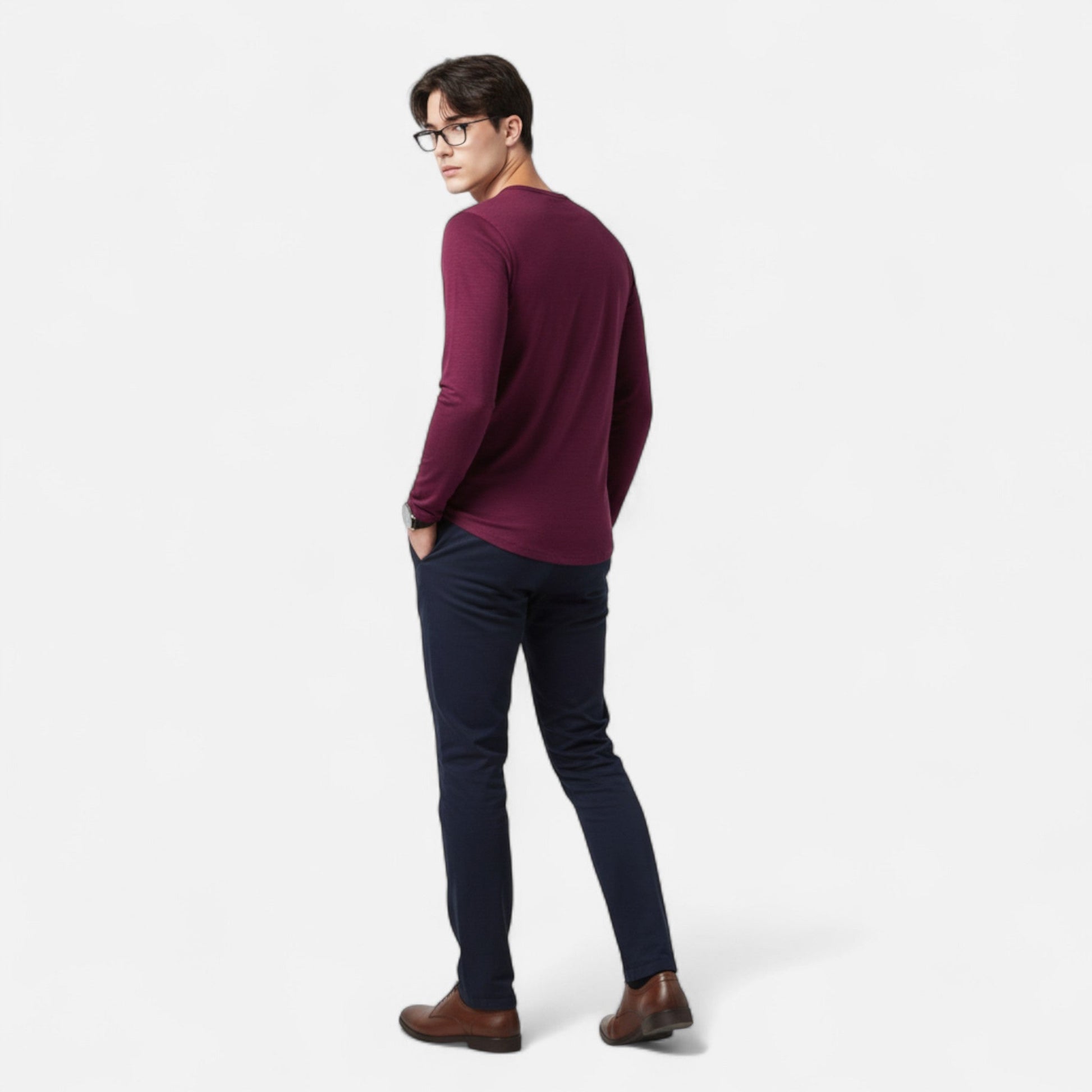 Horace | Elegant & Comfortable Long Sleeve T-Shirt 2