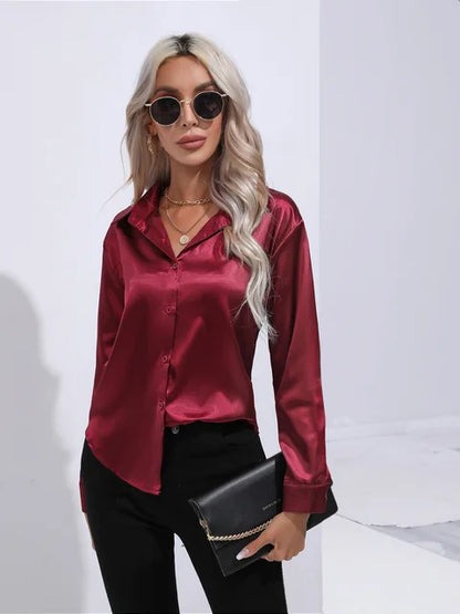Comfortable Women's Relaxed Fit Casual Shirt