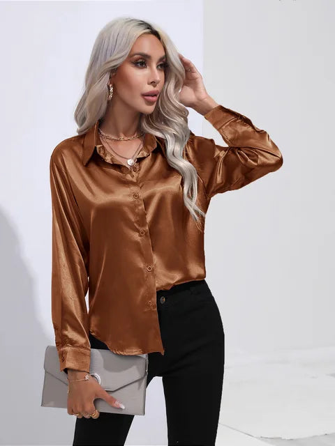 Comfortable Women's Relaxed Fit Casual Shirt